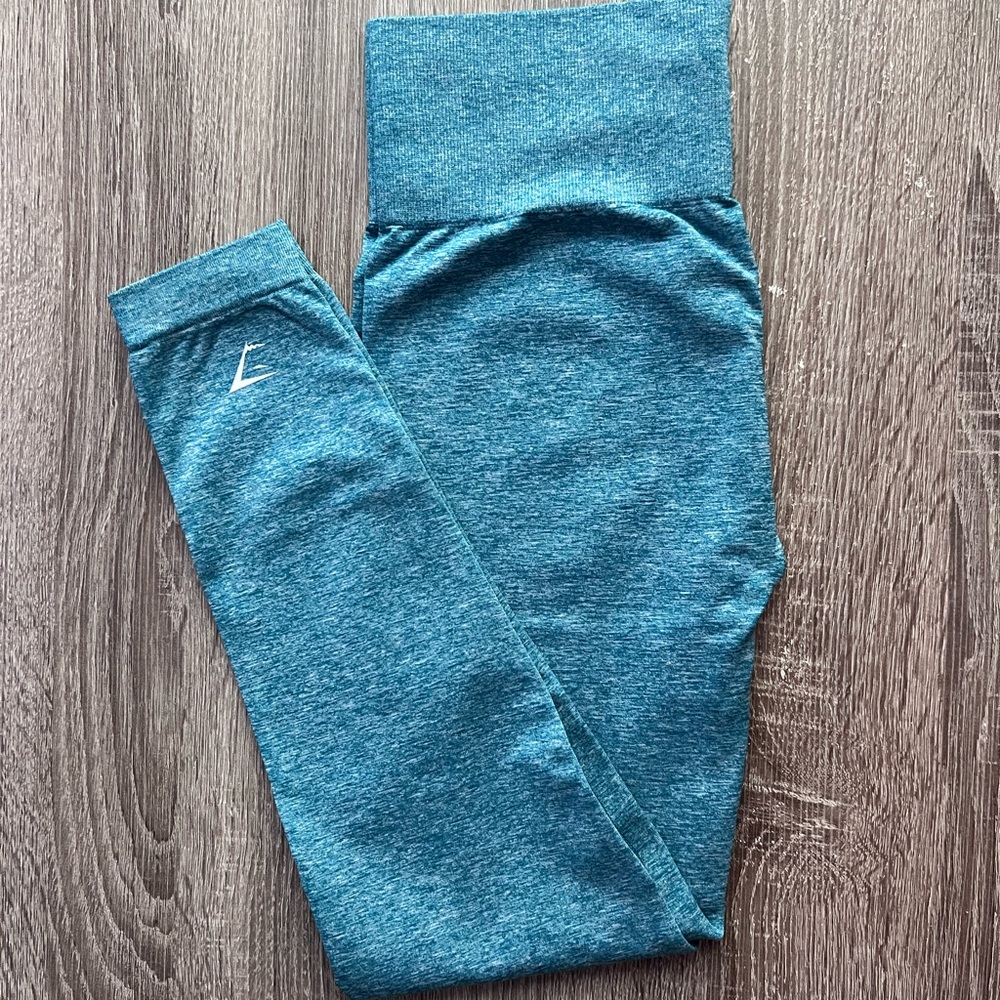 Gymshark Teal Leggings - Size M